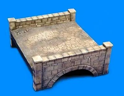 Escena de resina de fundición a presión a escala 1:35, modelo de puente de piedra de resina 35908, sin pintar, envío gratis