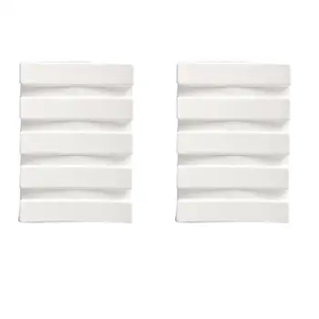 

2Pcs Diatomite Soap Holder Water Absorption Soap Pad Quick Dry Soap Mat Soap Box liner for Bathroom Kitchen