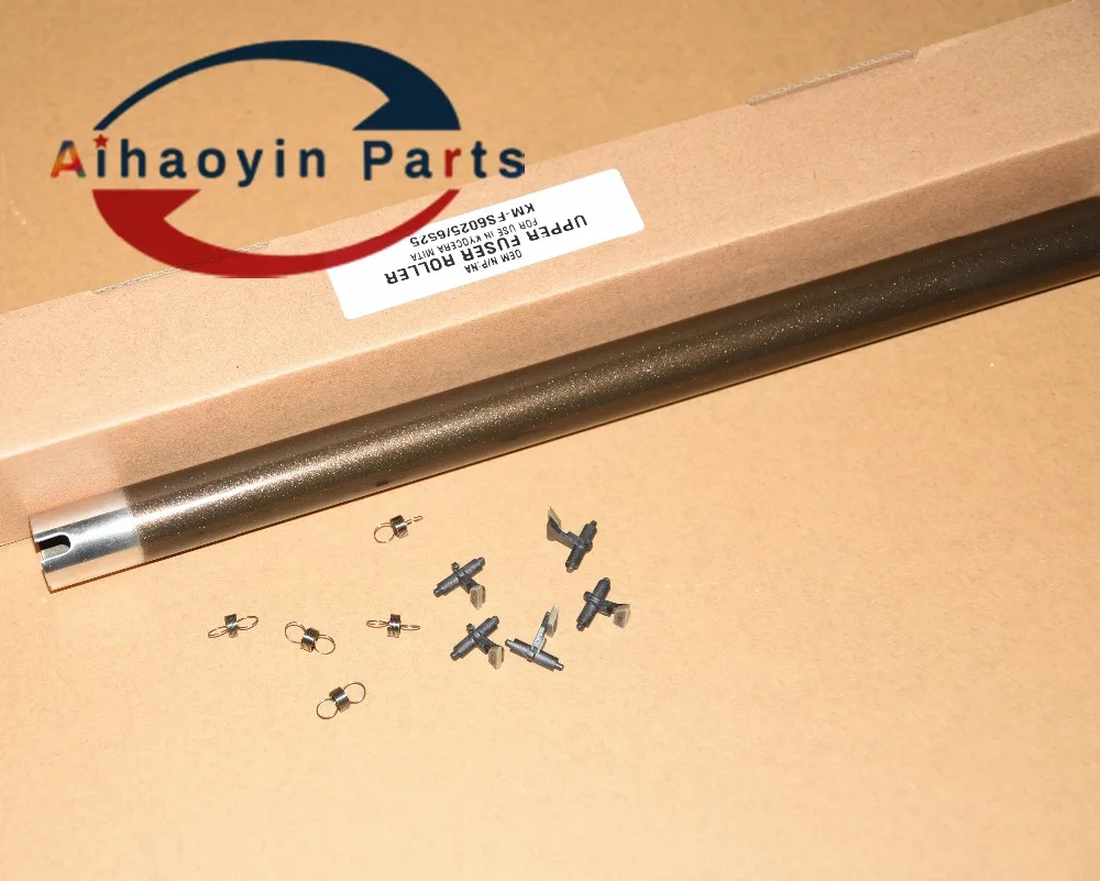 Upper roller + new fuser finger For Kyocera FS6025 FS6030 FS6525 FS6530 TASKalfa 255 305 302K393112 302K393111 302K393110 FK-475 (3)