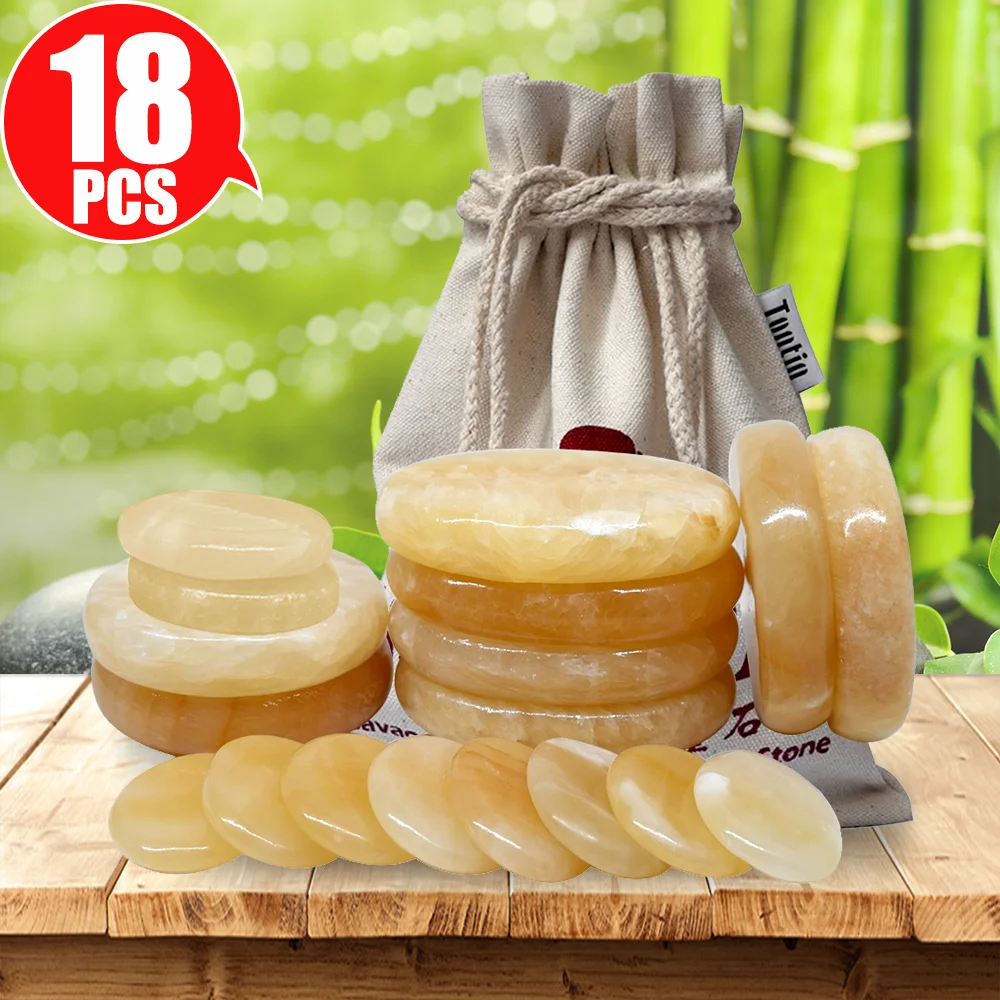 Массажный нагреватель Tontin из нефрита с горячим камнем набор для массажа