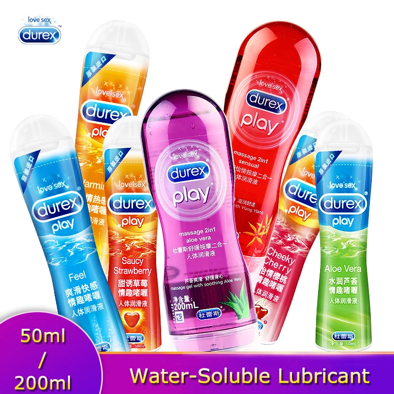Лубрикант Durex на водной основе 50/200 мл|Презервативы| |