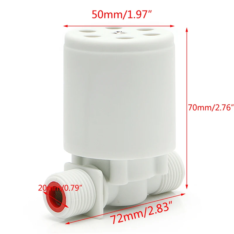 

1 Pc Automatic Water Level Control Valve Tower Tank Floating Ball Valve