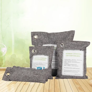 

4pcs Activated Carbon Odor Eliminator Bags Deodorizer Air Freshener Wardrobe Freshener Odor Deodorant Air Purifying Bags