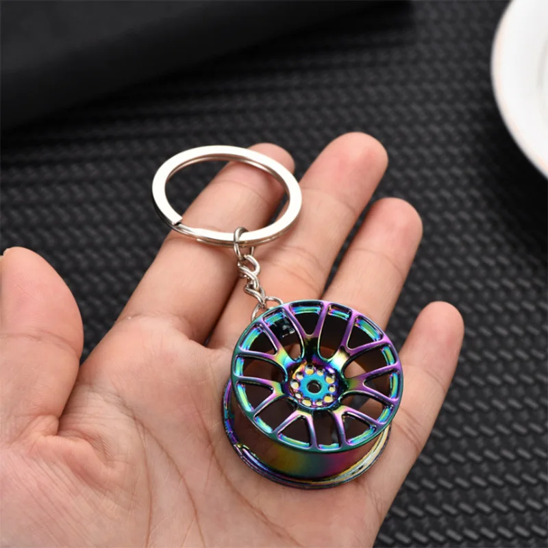 Металлическое колесо маховик ступицы Висячие хип хоп авто интерьер зеркало