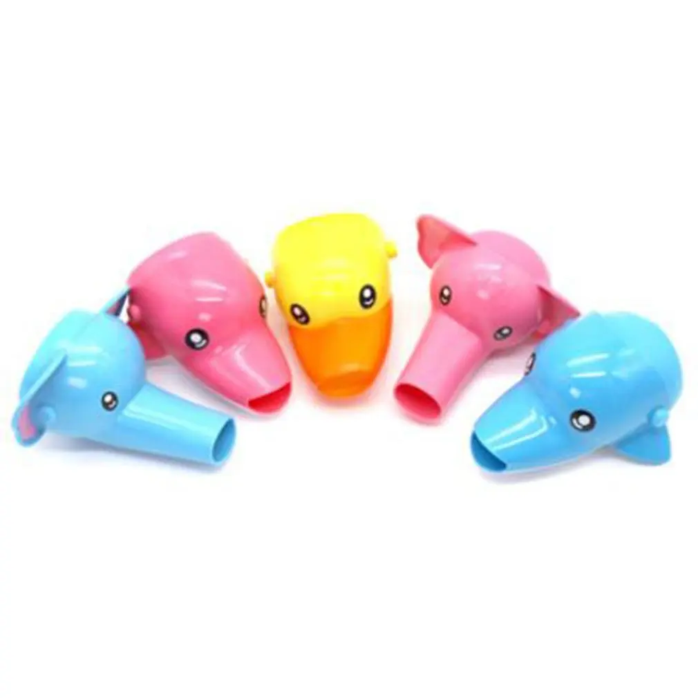 

Kawaii Children Faucet Extender Sink Handle Extension Toddler Kid Bathroom Children Hand Wash Tools Extension
