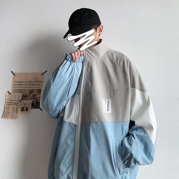 

Men's jacket 2020 spring new cardigan baseball suit loose sports jacket jacket youth personality fashion trend men's clothing