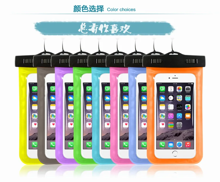 Подходит для смартфонов 99% водонепроницаемая сумка IPhone6 Plus водонепроницаемый чехол для телефона плавательный водонепроницаемый чехол для телефона