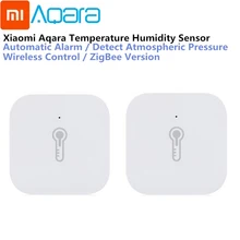 Xiaomi mi, Aqara, датчик температуры Hu mi dity, атмосферное давление, mi jia, умный дом, Zigbee, беспроводное управление от mi Home Gateway