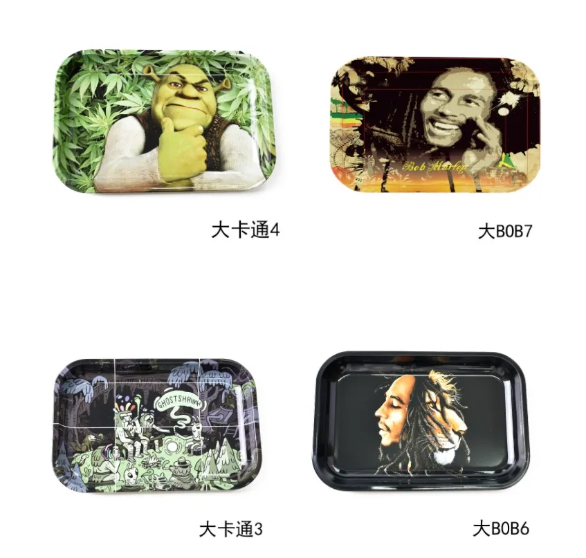 28 см* 18 см Rolling Tray Rolling Papers аксессуары для сигарет и курения инструмент для хранения табака пластины диски для травы Grinder C148