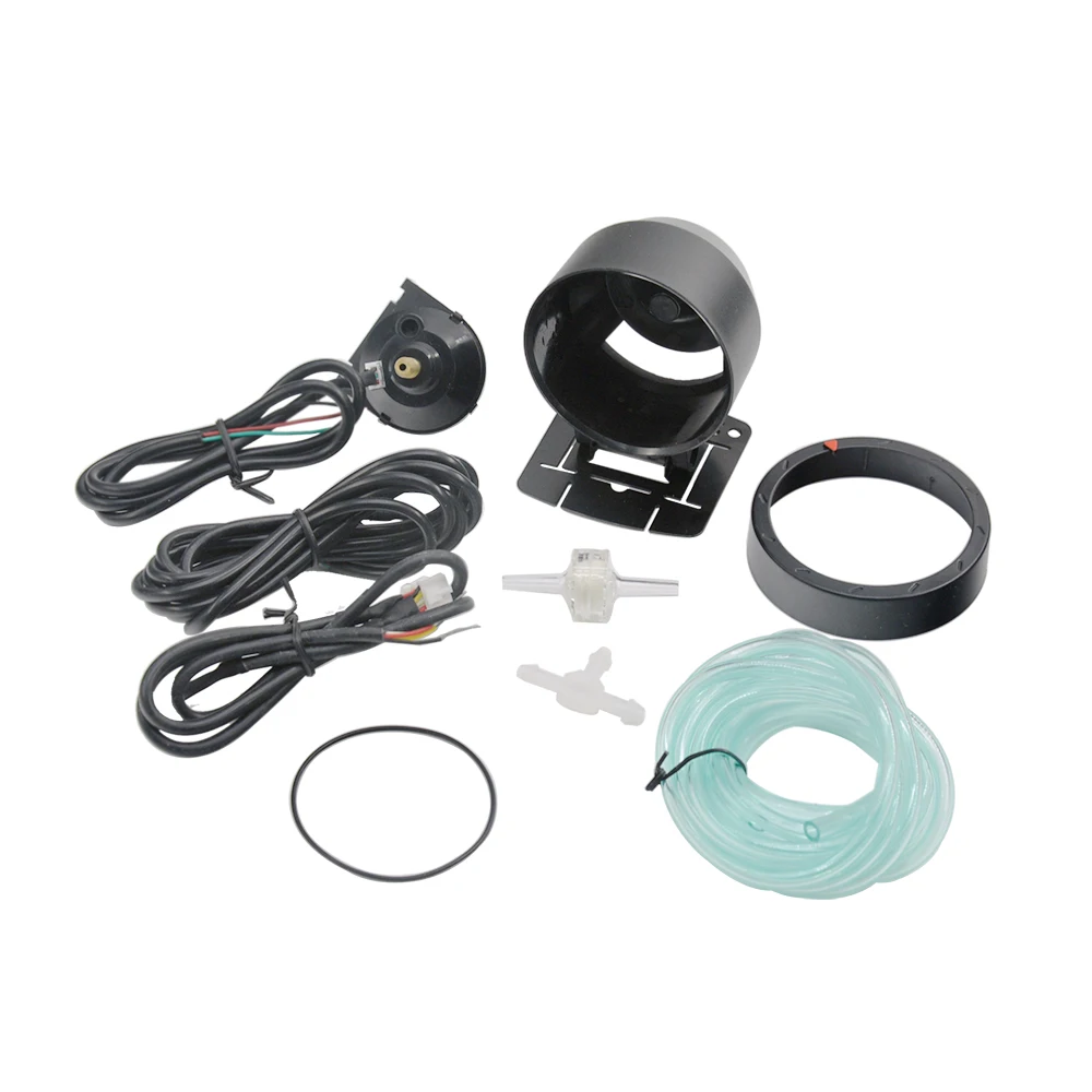 TONYSA Jauge Turbo Boost Universelle LED Pour Voiture, 60mm/2,5 Pouces