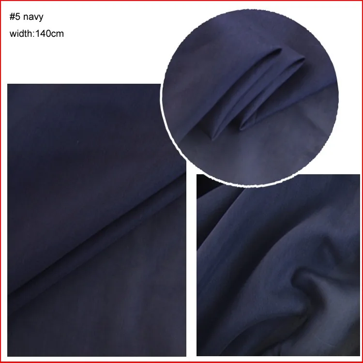 Luxurious Pure White Silk-Cotton Fabric for Dress Linings - Lightweight & Soft