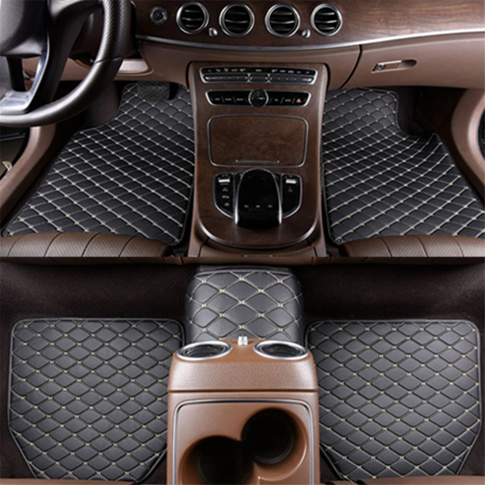 Flat Side Universal Car Floor Mat Foot Pads Floorliner Per Bmw 3 5 7 Series Gt X1 X2 X3 X4 X5 X6 X7 Z4 Ix1 Ix3 Ix I3 I4 I5 320I