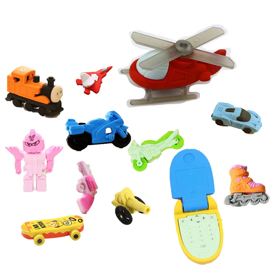 2 шт. Автомобильный спортивный дорожный пистолет милый резиновый ластик для