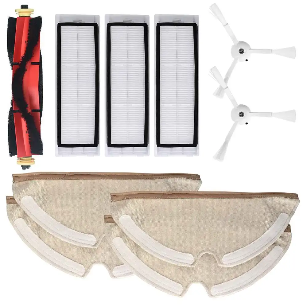 

10Pcs Vacuum Cleaner Parts Replacement for Xiaomi Mi Robot Roborock S50 S51 S55 Roborock T4 T6 Vacuum Cleaner Accessory Kit