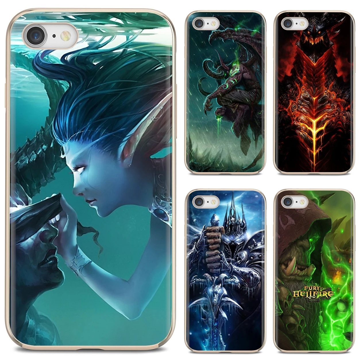 WOW Games Poster Soft Silicone TPU Case For Huawei Y6 Y5 2019 For Xiaomi Redmi Note 4 5 6 7 8 Pro Mi A1 A2 A3 6X 5X 7A phone cases for xiaomi
