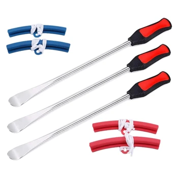 

14.5 Inch Tire Lever Tool Spoon Rim Protector Professional Tire Changing Tool for Motorcycle, Dirt Bike, Lawn Mower