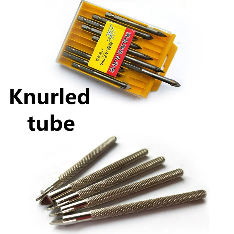 

1pc /6/8/10/12mm Drill Bit Tungsten Carbide Tile&Glass Cross Spear Head High Speed Steel Stainless Steel Dril