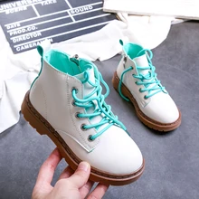 Детская Высокая Повседневная обувь; сапоги Martin для девочек и мальчиков; детская прогулочная обувь; брендовая спортивная обувь; синие детские кроссовки