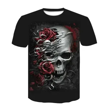 

2020 New Design t shirt men/women heavy metal grim Reaper Skull 3D printed t-shirts casual Harajuku style tshirt streetwear