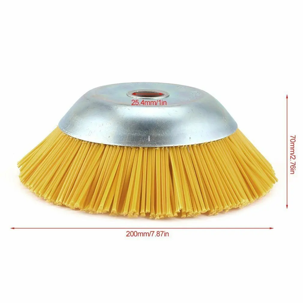 Bowl Type Mechinery Brush Cutter Durable Nylon Wire Weeding Brush Wire Wheel Tools Supplies Industrial Brush