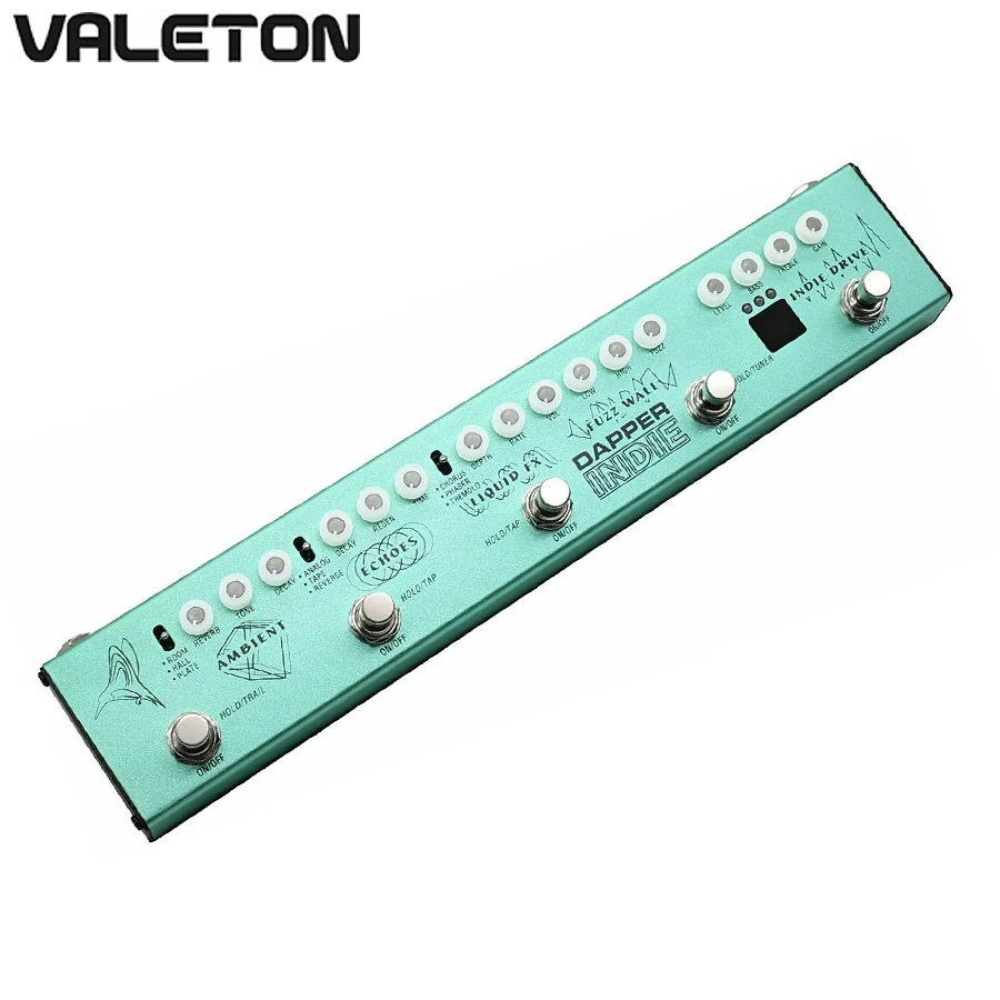 ValetonElectricGuitarMultiEffectsPedalDapperIndieofDistortion