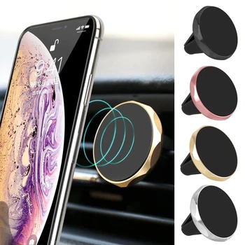 

Magnetic Phone Holder For Redmi Note 8 Huawei In Car GPS Air Vent Mount Magnet Stand Car Phone Holder For IPhone 11 Samsung