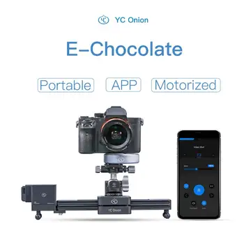 

YC Onion Chocolate Milk - Camera Slider Motorized APP Control Retractable Portable for DSLR Camera Camcorder Smart Phone GoPro