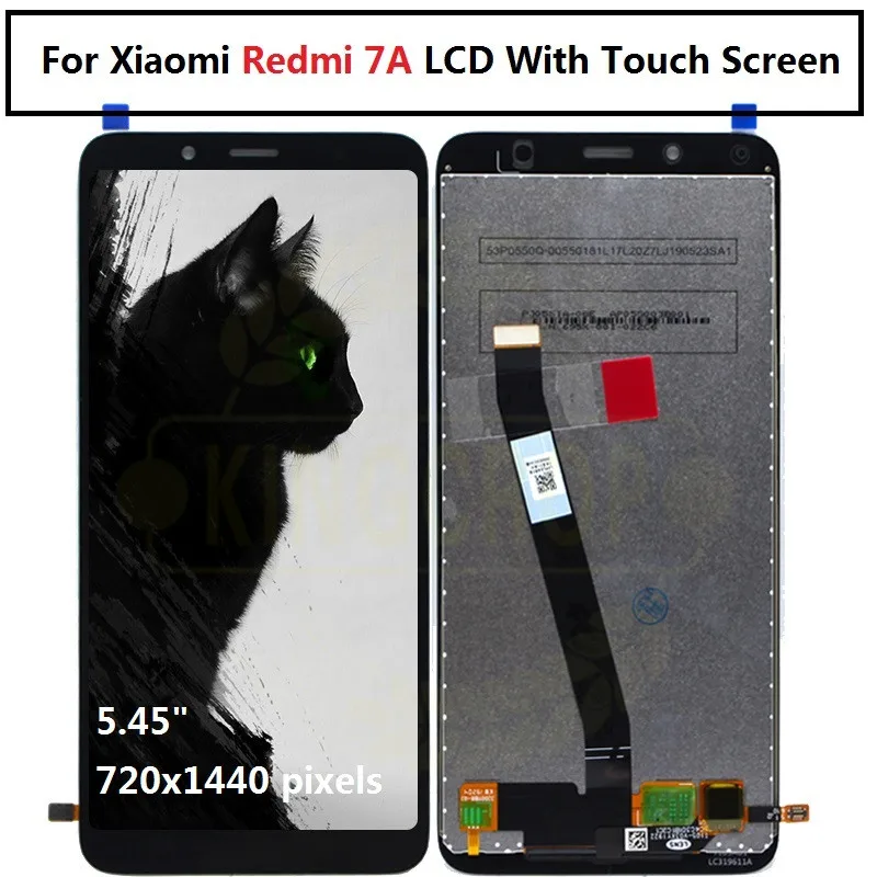 Для xiaomi redmi 7A lcd MZB7995IN, M1903C3EG, M1903C3EH, дисплей с сенсорным экраном, дигитайзер в сборе, сенсорный экран для redmi 7A lcd
