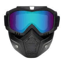 Anti-fog Airsoft Cycling Full Face Mask Protective Bicycle Helmet Paintball Mask Safety Goggle Protective Outdoor Tactical Masks