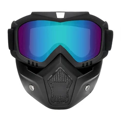 Anti-fog Airsoft Cycling Full Face Mask Protective Bicycle Helmet Paintball Mask Safety Goggle Protective Outdoor Tactical Masks