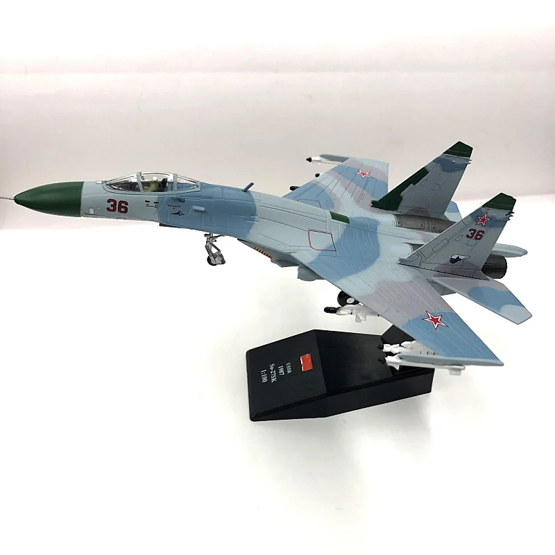 Специальный литой металл русский тяжелый боец Su Su-27 модель моделирования домашний дисплей коллекция аксессуары игрушки для детей