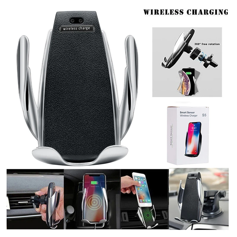 s5 car wireless charger