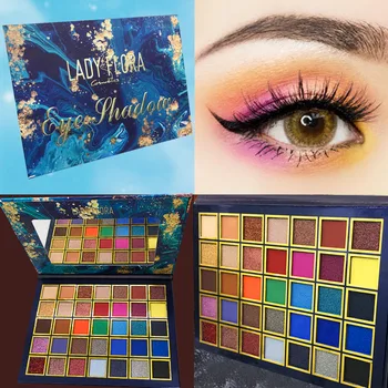 

35 Colors Matte Glitter Eyeshadow Palette Lasting Matte Glitter Shiny Eye shadow Makeup Palette Nude Color Eye Pigment