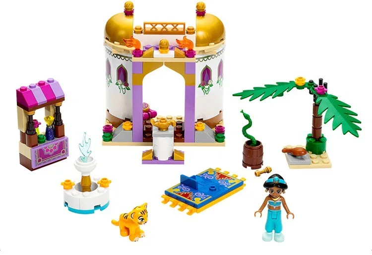 

10434 145pcs Dream Sleeping Girl Series Aladdin Bricks Figures Building Block Toys Compatible with Legoinglys Friends