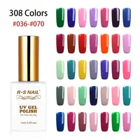 RS NAIL UV Nail Gel Polish 15ml Nail Art Lacquer Soak Off Hybrid Nail Polish Vernis Semi Permanent Varnish Base Top Matte Coat 1