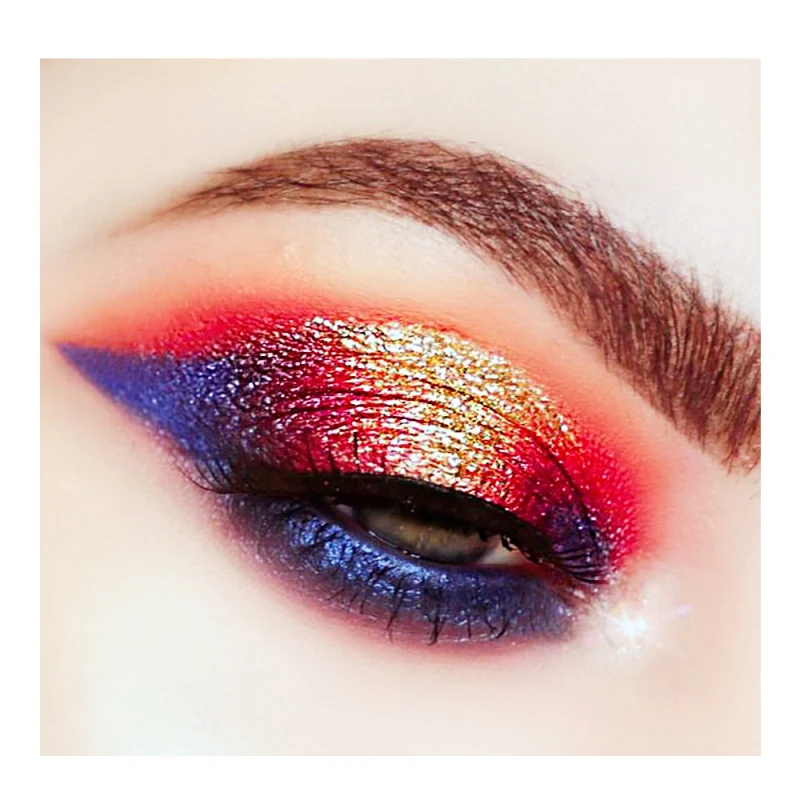 18-color Lasting Waterproof Luminous Glitter Eye Shadow Powder Romantic Matte Eyeshadow Palette