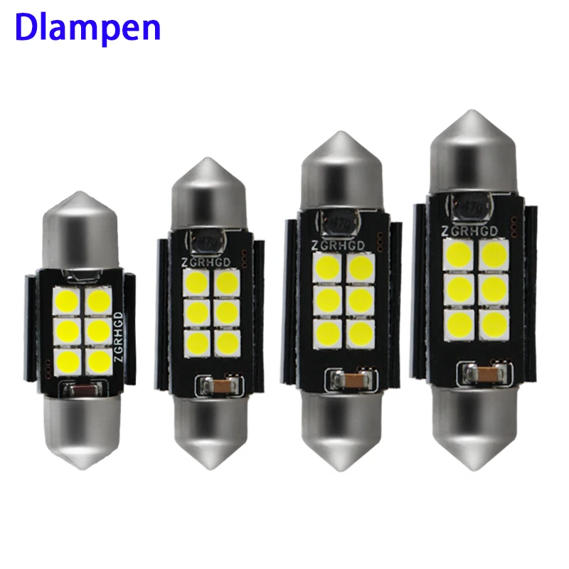 Ampolleta Led Festoon Light 31mm 36mm 39mm 42mm C3W C5W C10W Canbus Car Truck 12v 24v Auto Interior Doom Lamp License Plate Bulb