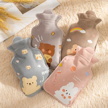 

Warmer Cover Hot Water Bottle Bunny Warmies Cozy Mini Flask Kawaii Hot Water Bottle Pack Agua Caliente Rubber Bag BW50RS