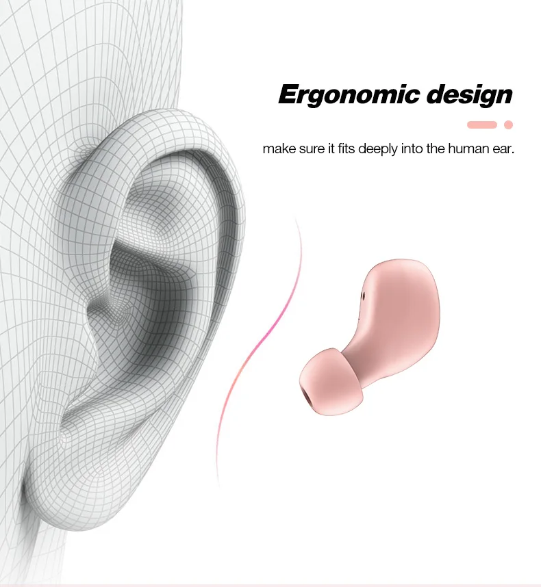 Somic W10 TWS bluetooth 5,0 наушники LDS антенна Макарон розовый мини стерео Denoise портативная Смарт сенсорная гарнитура с микрофоном