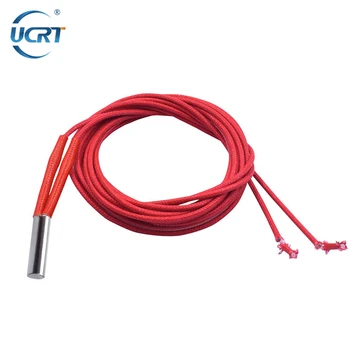 

UCRT 6x20 Single-Head Electric Heating Pipe Tube Heating Rod 12V 40W 24V 40W Line Length 1M High Quality 3D Printer Parts