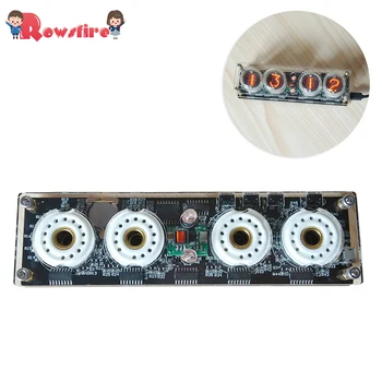 

DIY Glow Tube Clock Base Four Digital Glow Tube Clock for Glow Tube (No Glow Tube ) - Type A Advanced Version