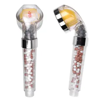 

Lemon Aromatherapy Filter Shower Head High Pressure Water Saving Shower Head Filter for Dry Skin Hair Cleaner 1Set