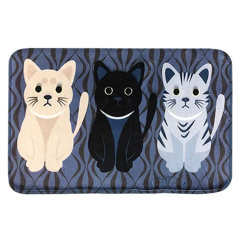 60x40CM Cartoon Non-slip Floor Mat Carpet Doormat for Kitchen Bathroom Floor Mat Pad Throw Carpet Home Decor