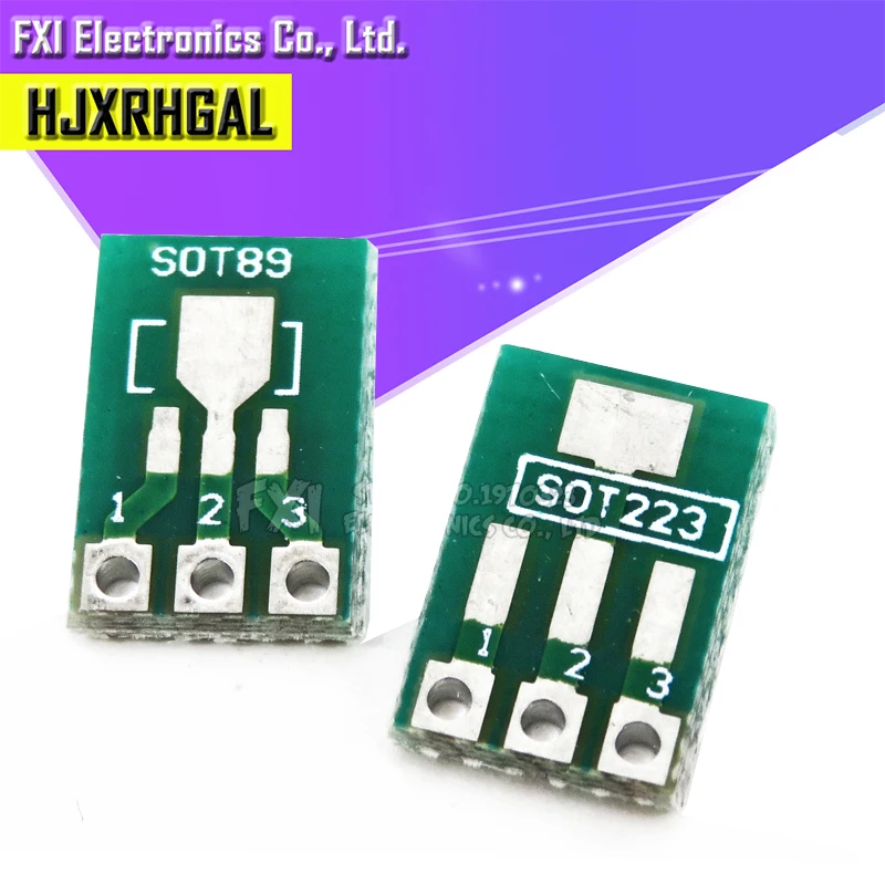 20 шт. SOT89 SOT223 для DIP передачи доска Pin шаг адаптер keysets igmopnrq | Электронные компоненты