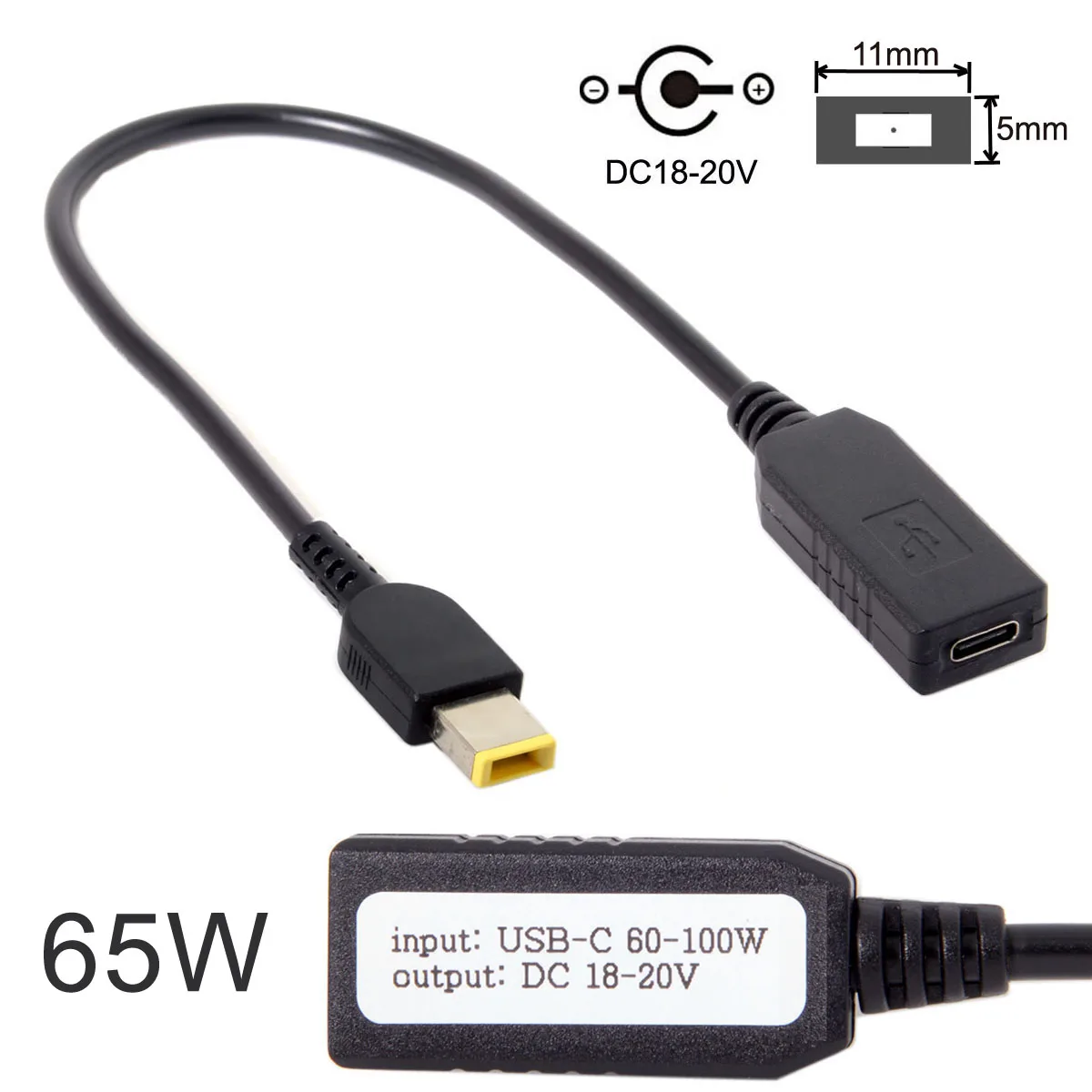 Type C USB 3 1 в прямоугольник 11 0*5 0 мм разъем питания PD эмулятор триггера зарядный