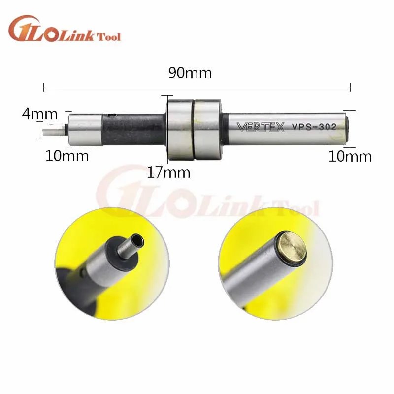 Высокое качество механический кромкоискатель 10 мм для токарно-фрезерный станок сенсорный точечный датчик работает быстро измерительный инструмент - Цвет: Edger  Finder-Black