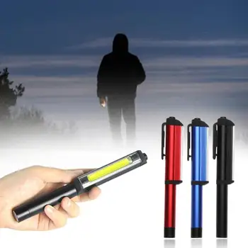 

Outdoor Portable Aluminum Alloy Strong Light Flashlight LED Mini Pen Flashlight Multifunction Work Inspection Flashlight