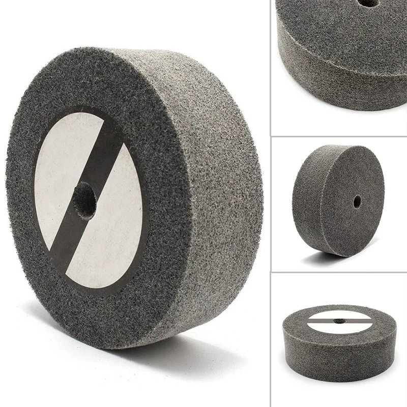 

Gray Sanding Wheel Nylon Fiber Powerful Disc Polishing Grinding Non-woven Tools