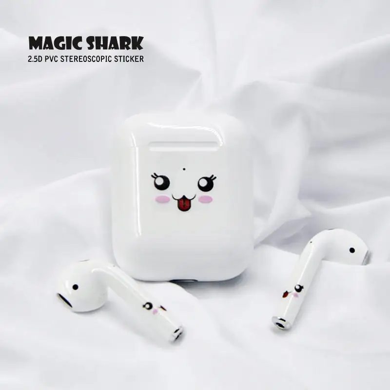 Ультратонкая прозрачная пленка Magic Shark для наушников Apple Airpods II 2 028-050 | Мобильные