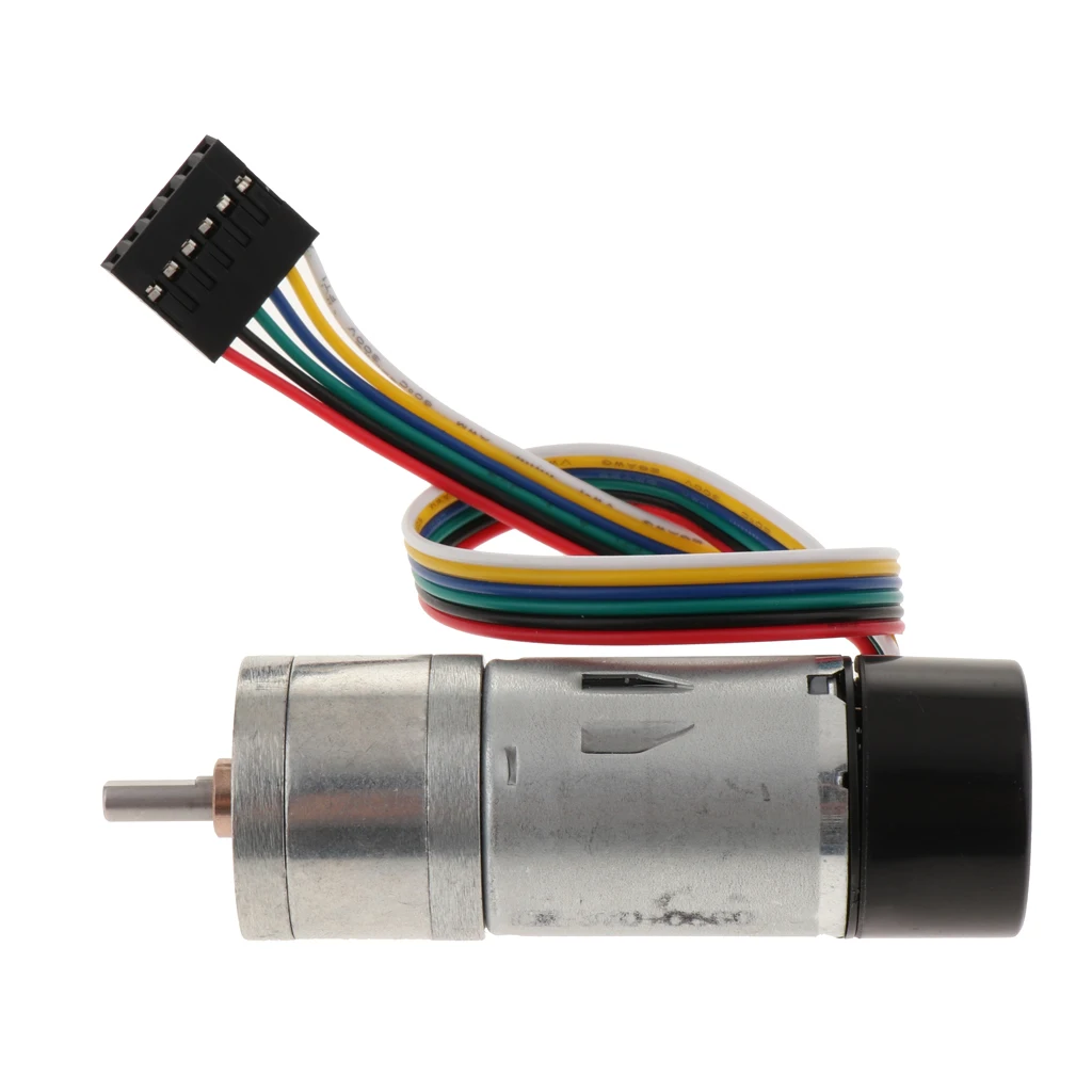 DC 3-24V 6-2000 RPM Gear Motor High Torque Speed Reduce Electric Gearbox Motor 4mm Diameter Shaft For Digital Instrument
